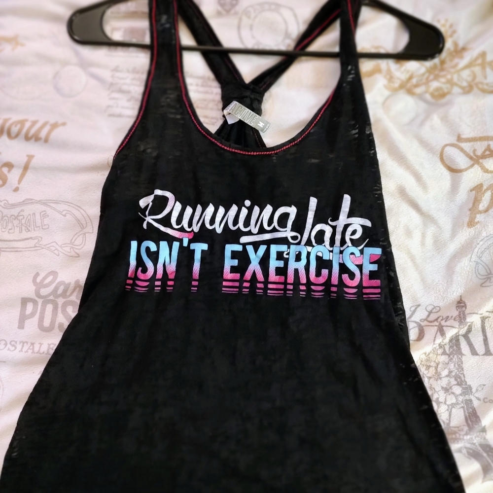 OMT Active, fitness tank, medium, black